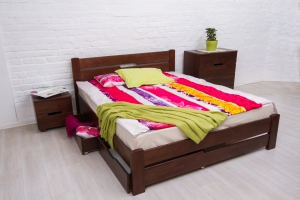 Кровать "Айрис" 800 с ящиками — купить по недорогой цене в Украине: Днепр | «Мир Мебели»