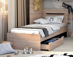 Кровать "Аякс" 850 — купить по недорогой цене в Украине: Днепр | «Мир Мебели»