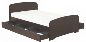 кровать Модерн К-140С 6Я, модульные системы, мебель для спальни, спальня, мебель для гостиницы, детская, абсолют