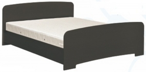 кровать Модерн К-160С без ящиков, модульные системы, мебель для спальни, спальня, мебель для гостиницы, детская, абсолют