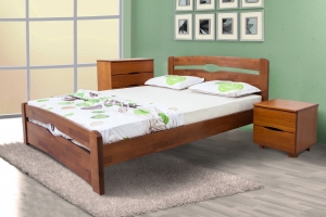 Кровать "Каролина" 1400 с изножьем — купить по недорогой цене в Украине: Днепр | «Мир Мебели»