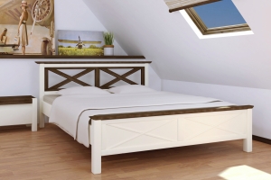 Кровать "Нормандия" 140 — купить по недорогой цене в Украине: Днепр | «Мир Мебели»