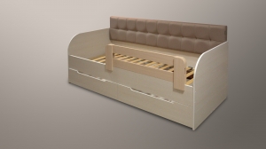 Кровать "Л-7" 1,9х0,8 — купить по недорогой цене в Украине: Днепр | «Мир Мебели»