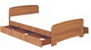 кровать Классика К-140 3Я, модульные системы, мебель для спальни, спальня, мебель для гостиницы, детская, абсолют