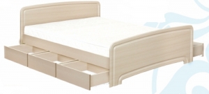 кровать Классика К-160 6Я, модульные системы, мебель для спальни, спальня, мебель для гостиницы, детская, абсолют