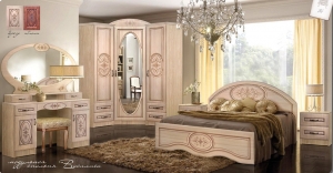 Модульная система "Василиса" (спальня 1) — купить по недорогой цене в Украине: Днепр | «Мир Мебели»