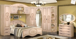 Модульная система "Василиса" (спальня 3) — купить по недорогой цене в Украине: Днепр | «Мир Мебели»