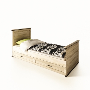 Кровать 1-о спальная "Палермо" — купить по недорогой цене в Украине: Днепр | «Мир Мебели»