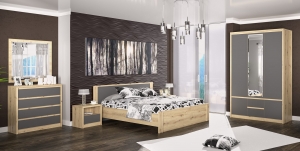 Спальни "Доминика" 3Д МС — купить по недорогой цене в Украине: Днепр | «Мир Мебели»