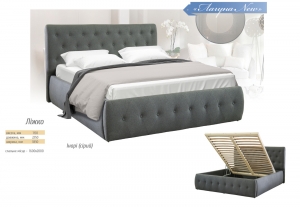 кровать Лагуна NEW, мебель для спальни, мягкие кровати, мебель сервис, кровати с подъёмным механизмом