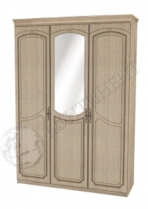 Шкаф 3-х дверный "Мария" комбинированный — купить по недорогой цене в Украине: Днепр | «Мир Мебели»