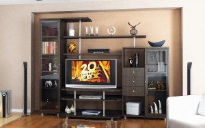 гостиная рио-2, гостиные, рио, мебель сервис, мини-стенки, Модульные системы, полки, комоды, витрины, шкаф