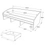 Bed "Comfort-3" (without drawers)