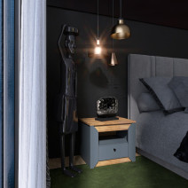Bedside Table "Nordic" 500