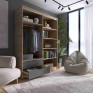 Wardrobe "City" 1600
