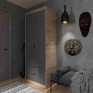 Wardrobe "City" 800