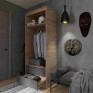Wardrobe "City" 800