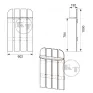 V-5 Wall Coat Rack