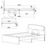 Classic Bed -140