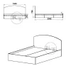 Bed -140