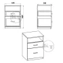 Bedside Table PKT-4