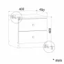 Bedside Table PKT-5