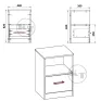 Bedside Table PKT-6