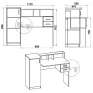 PI-PI-1 computer desk