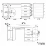 "SKM-11" computer desk