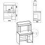 "SKM-6" computer desk