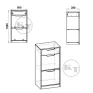 TO-11 shoe cabinet