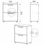 TO-19 shoe cabinet