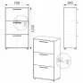 TO-20 shoe cabinet