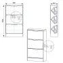 TO-23 shoe cabinet
