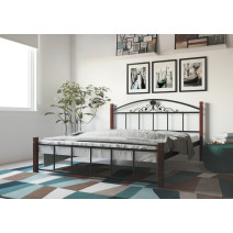 Bed "Kasandra" (with wooden legs)
