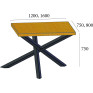 Dining Table "Iron"