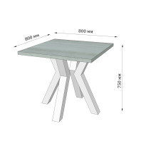 Dining Table "Sven" (4 Legs)