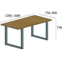 Dining Table "Spot Overhead"