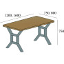 Dining Table "Henk"