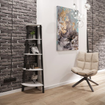 Corner "Prism" (5 shelves)