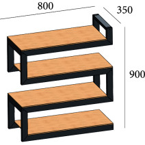 Shelf "Snake"