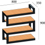 Shelf "Snake"