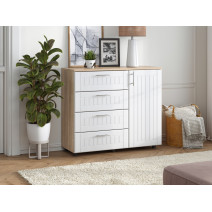 Chest of Drawers K-4+1 (MDF)