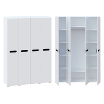Wardrobe 4D "Bianko"