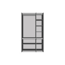 Wardrobe 3D+3D "Mia"